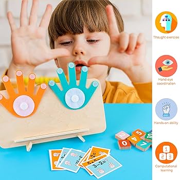 Naef Colors & Numbers 知育玩具 Amazon.com: Zxojd Kids Math Manipulatives Toys, Learning